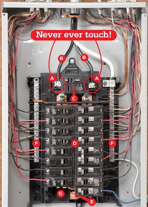 electrical circuit breaker box is it safe to tape|how to stop exposed wires.